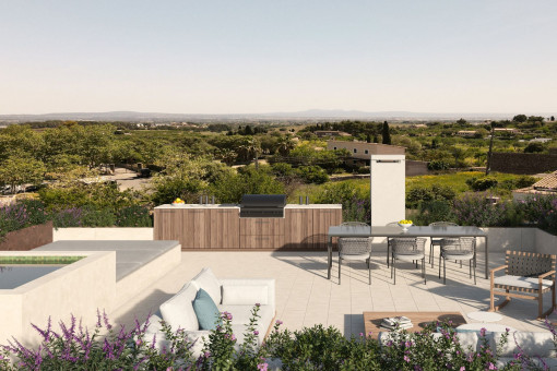 Dachterrasse