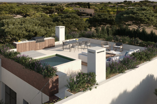 Dachterrasse