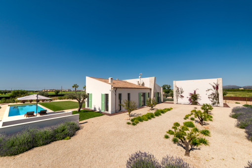 Außenbereich Finca
