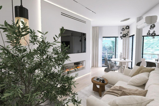 Komplett saniertes Apartment mit hochwertigem Design in erster Meereslinie in Santa Ponsa