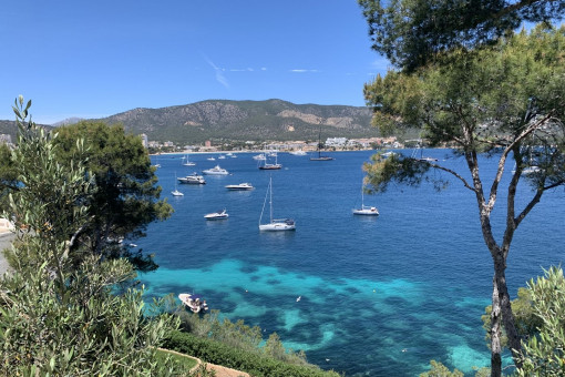 Meer- und Bergblick