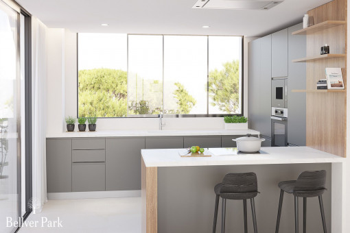 Luxuriöses Neubau-Apartment mit 3 Schlafzimmern in einer schönen Anlage, in Son Armadams 