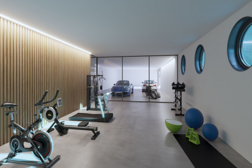 Fitnessbereich