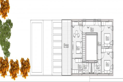 Grundriss 1. Etage