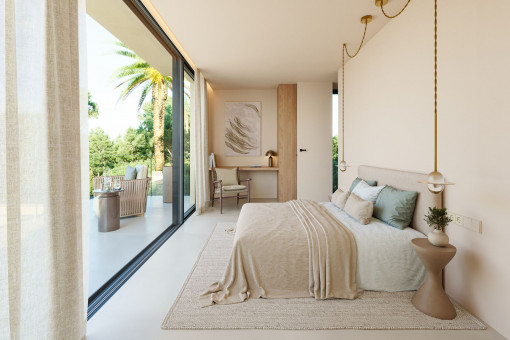 Gemütliche Schlafzimmer