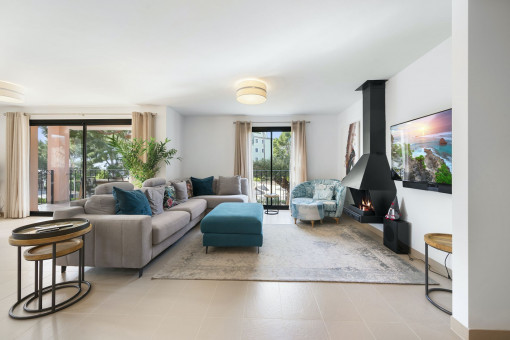 Designerwohnung mit 4 Schlafzimmern in Luxus-Residenz in Camp de Mar