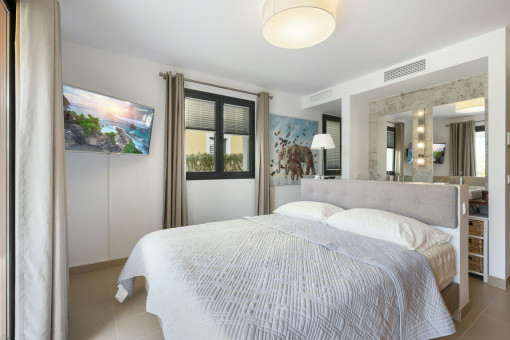 Schlafzimmer mit Bad en Suite