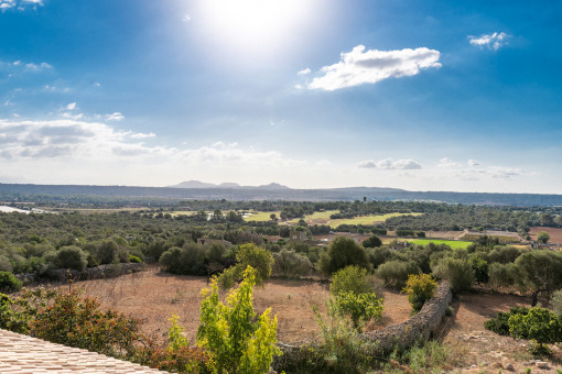 Beeindruckener Panoramablick