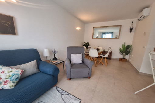 Helle Wohnung in La Vileta zur vorübergehenden Vermietung für maximal 6 Monate
