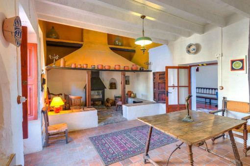 Mallorquinisches Wohnzimmer