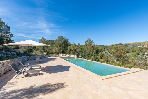 Poolbereich