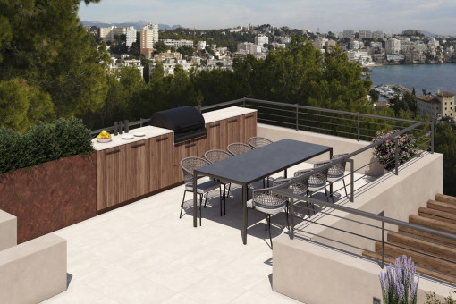 Dachterrasse