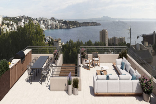 Dachterrasse
