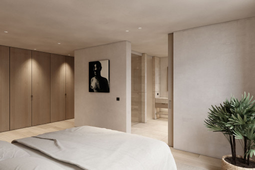 Schlafzimmer mit Bad en Suite