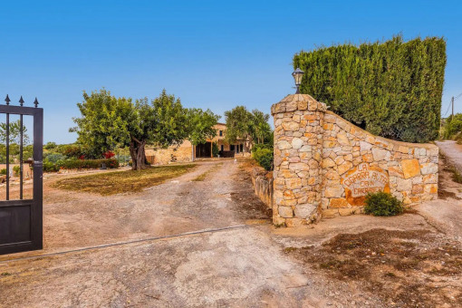 Auffahrt zur Finca