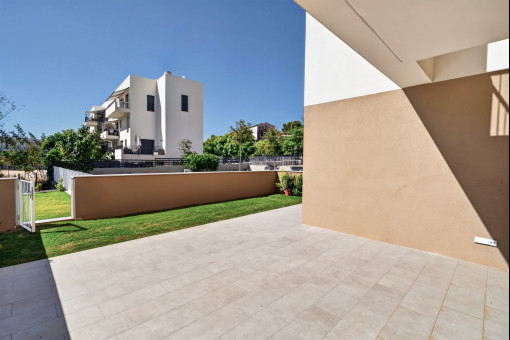 Überdachte Terrasse 