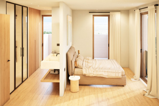 Eines von 4 Schlafzimmer