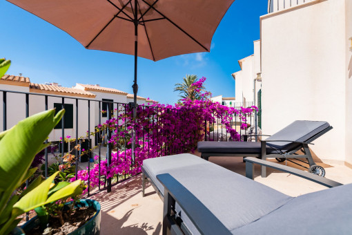 Traumhafte Duplex-Wohnung in einer sehr schönen und gepflegten Anlage in Cala Santanyi