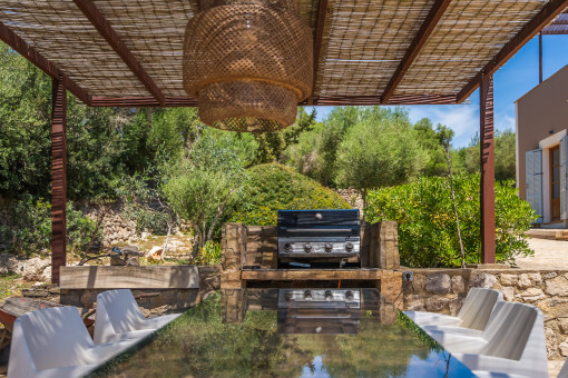 BBQ Bereich
