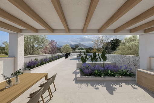 Edel saniertes Dorfhaus mit Pool und Garten in Alaró