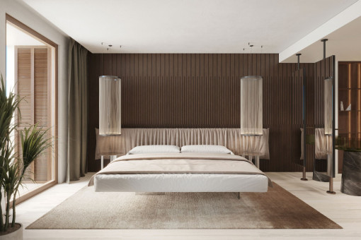 Helles Schlafzimmer