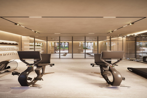 Fitnessbereich