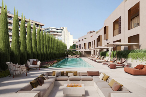Exklusives Penthouse mit Hafenblick in einzigartiger Neubauanlage in Es Jonquet