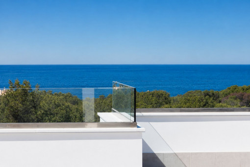 Meerblick vom Balkon