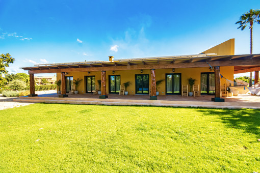 Ansicht auf die Finca