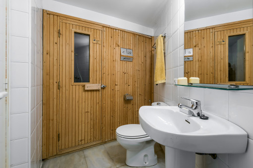 Eigene Sauna