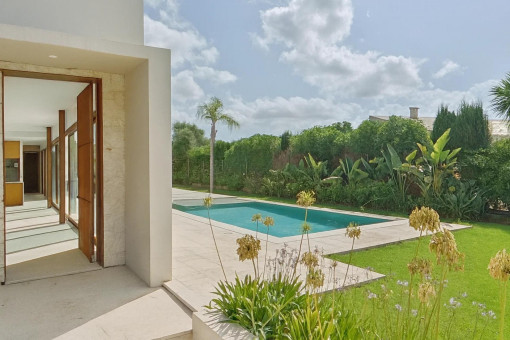 Stylisches Neubauchalet mit Pool, Garten und Privatsphäre in Crestatx