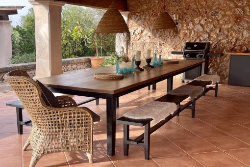 Einladende Sitzmöglichkeit mit Weitblick