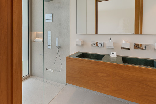 Badezimmer des vierten Doppelschlafzimmers