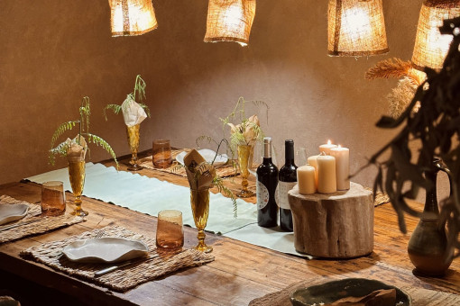 Einladender Essbereich im Haus