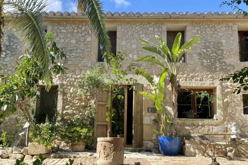Außenansicht der Finca nahe Sant Joan