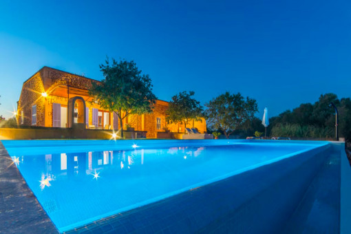 Charmante Finca im typisch mallorquinischen Stil, modern eingerichtet, nähe Portocristo