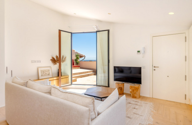 Renoviertes Penthouse mit traumhafter Meerblickterrasse in erster Linie in Palmas  Altstadt - Calatrava