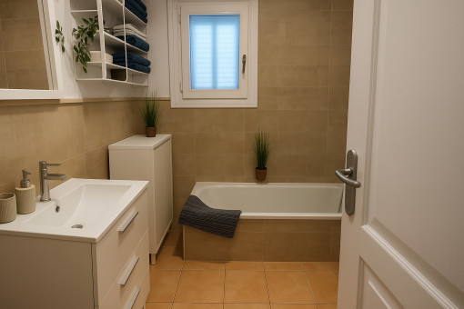 Badezimmer des Obergeschosses