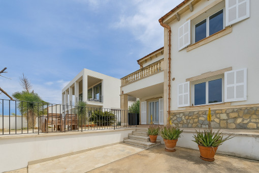 Freistehendes Chalet in Son Serra de Marina und Pooloption nahe am Meer