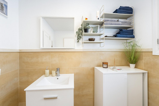 Badezimmer im Obergeschoss