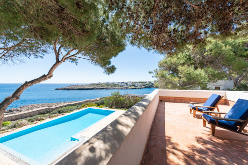 Terrasse mit Blick