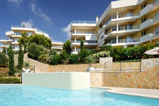 Erdgeschosswohnung mit Garten in Sol de Mallorca