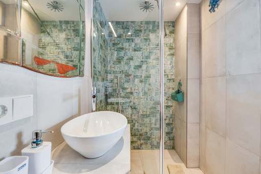 Badezimmer Haus 1