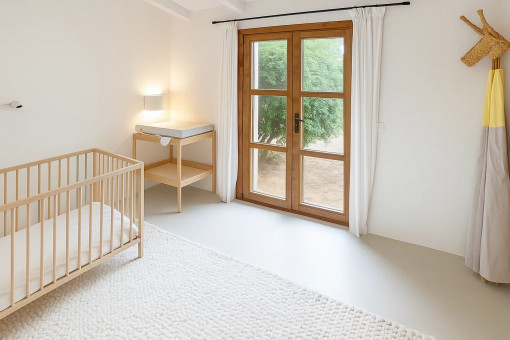 Schlafzimmer des Gästehauses