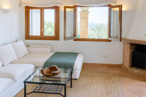 Wohnzimmer der Einliegerwohnung