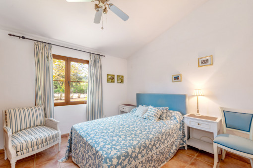 Schlafzimmer im linken Flügel