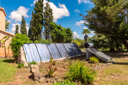 Solaranlage für Warmwasser