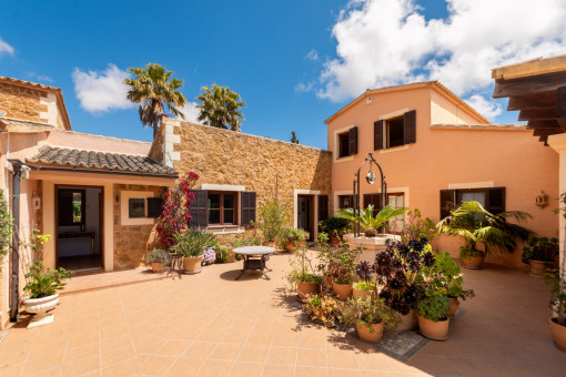 Finca Arta mit gemütlichem Patio
