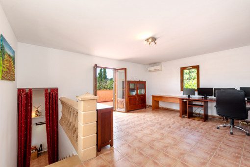 Obergeschoss mit privater Terrasse