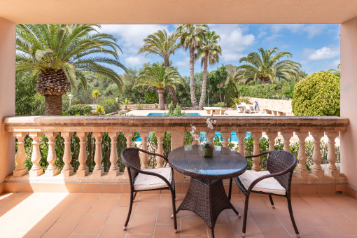 Sonnige Erdgeschosswohnung mit großer Terrasse und Gemeinschaftspool in Strandnähe von Portocolom